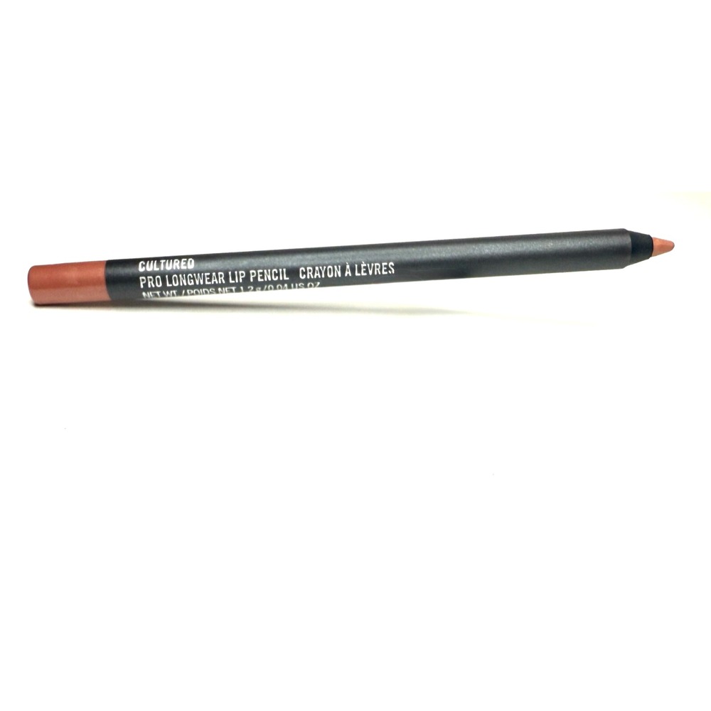 MAC Pro Longwear Lip Pencil CULTURED Dreamy Nude-y Mauve 1.2g / .04oz Full Size
